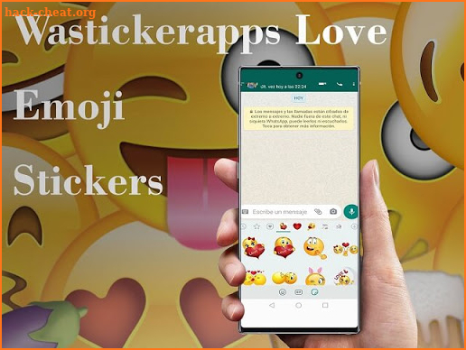 Wastickerapps Love Emoji Stickers 2021 screenshot