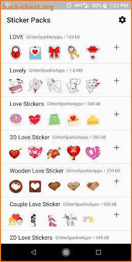 WAStickerApps Love Sticker Pack App for WhatsApp screenshot