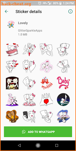 WAStickerApps Love Sticker Pack App for WhatsApp screenshot