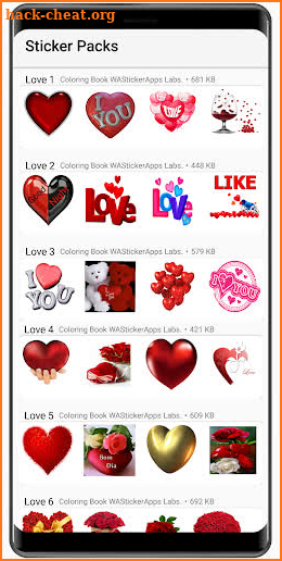 WAStickerApps love story ❤️ love Stickers 2020 screenshot