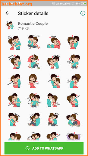 WAStickerApps: Love Valentine Sticker Packs screenshot