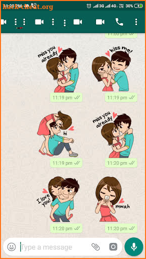 WAStickerApps: Love Valentine Sticker Packs screenshot