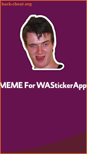 WAStickerApps MeMe for Whatsapp screenshot