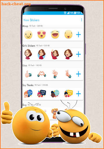 WAStickerapps - New Emoji Stickers for WhatsApp screenshot
