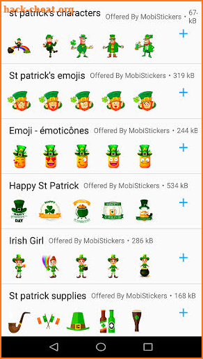 WAStickerApps Saint Patrick's Day screenshot