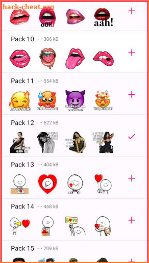 🌶 Wastickerapps Sexy Stickers Hot for Whatsapp screenshot