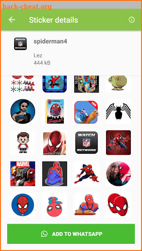 WAStickerApps - Super Hero Stickers For Whatsapp screenshot