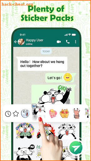 WA.Stickers - Stickers for WhatsApp, WAStickerApps screenshot