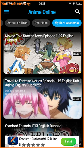 Watch Anime Online screenshot
