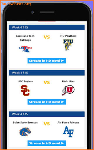 Watch College Football Live Stream for FREE screenshot