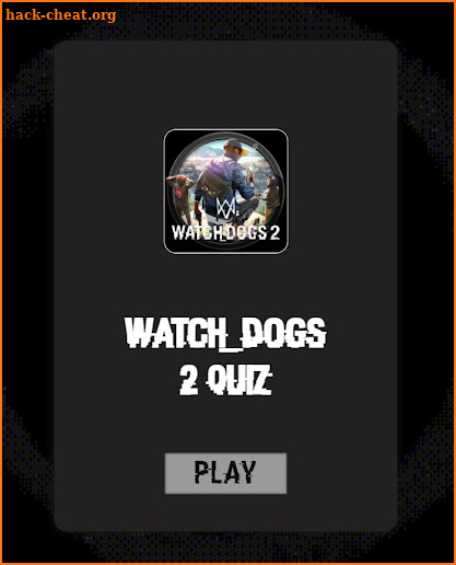 Watch Dogs 2 Quiz screenshot