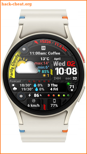 Watch Face CUE151 screenshot