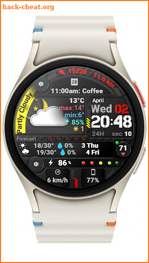 Watch Face CUE151 screenshot