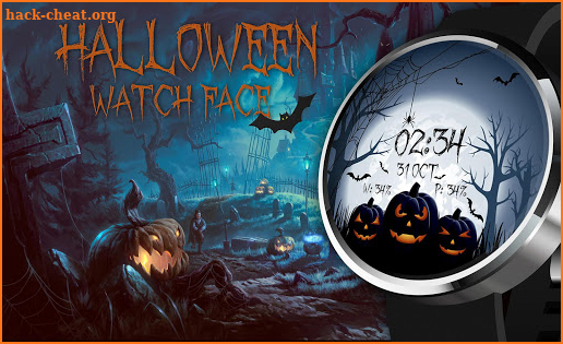 Watch Face - Halloween Spooky screenshot