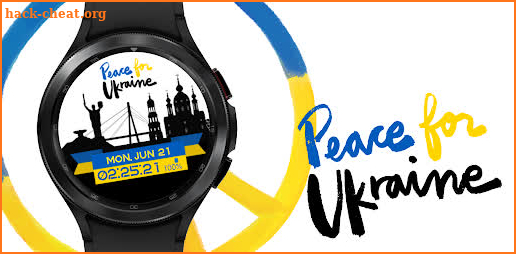 Watch Face Wear OS Ukraine screenshot