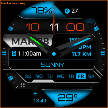 Watch Face WF133 screenshot