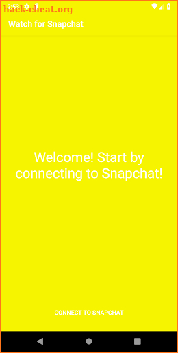 Watch for Snapchat screenshot