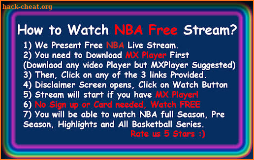 Watch Free Basketball LIVE screenshot