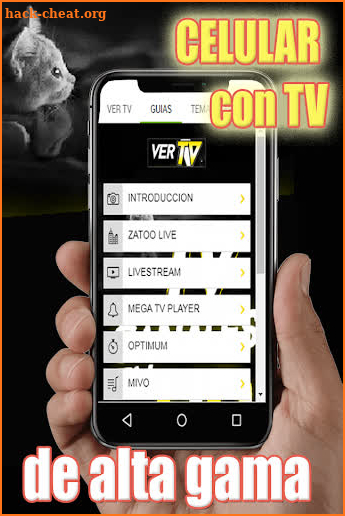 Watch Free Live TV Online Cable Channels Guide screenshot