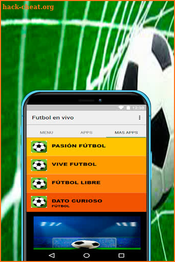 Watch Free Soccer Games Live TV Guide screenshot
