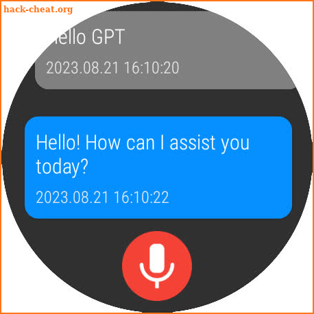 Watch GPT - Wearable AI screenshot