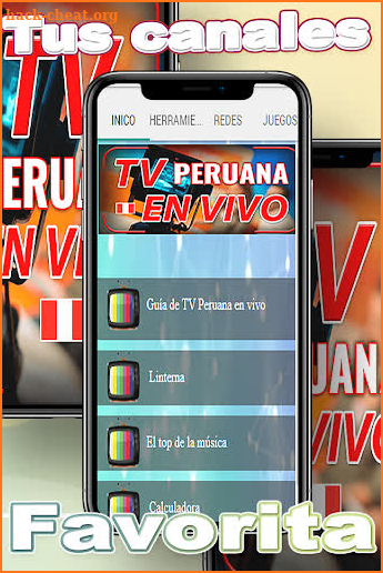 Watch Live Peruvian Television Channels Guide screenshot