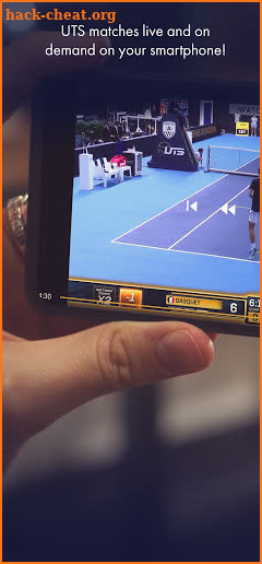 Watch UTS: Live tennis match & Podcast screenshot