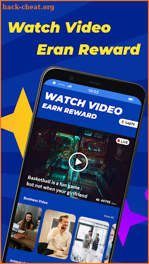 Watch video and earn reward screenshot