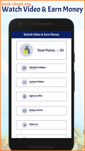 Watch Video Earn Money Rewards Daily - VidCash screenshot