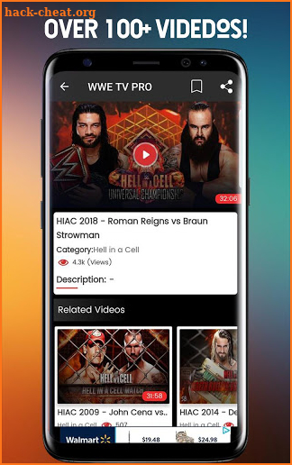 Watch WWE TV Pro screenshot
