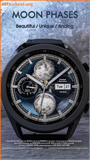 WatchBase. Moon phases screenshot