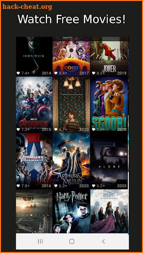 Watched & Download Free Movies, TV Shows screenshot