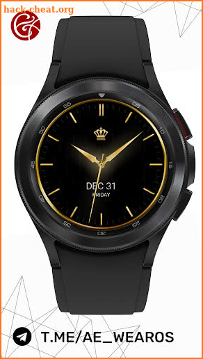 Watchface Luxury Gold Watch screenshot