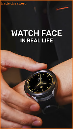 Watchface Luxury Gold Watch screenshot