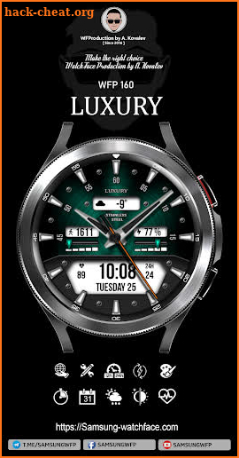 Watchface - WFP 160 Luxury screenshot
