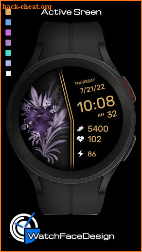WaTchG006: Digital watch face screenshot