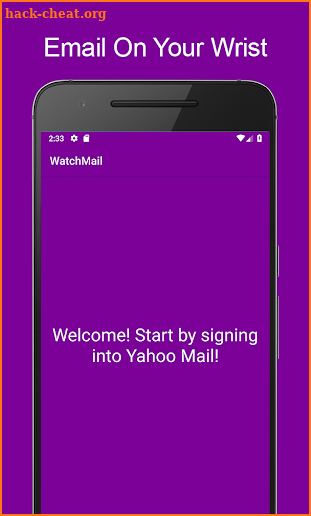 WatchMail for Yahoo Mail screenshot