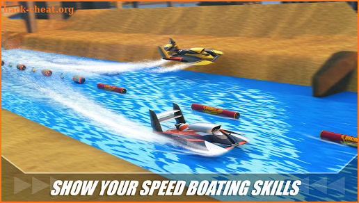 Water Boat Racing Simulator 3D screenshot