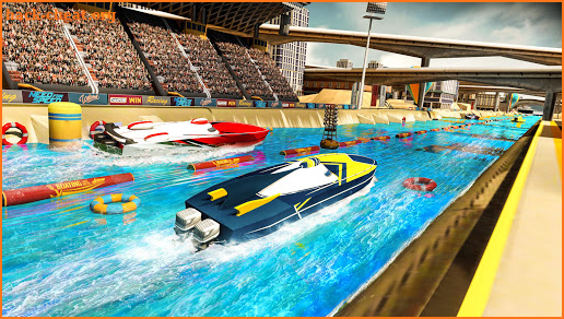 Water Boat Speed Racing Simulator screenshot