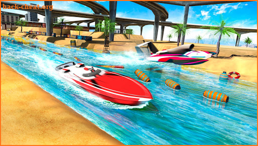 Water Boat Speed Racing Simulator screenshot