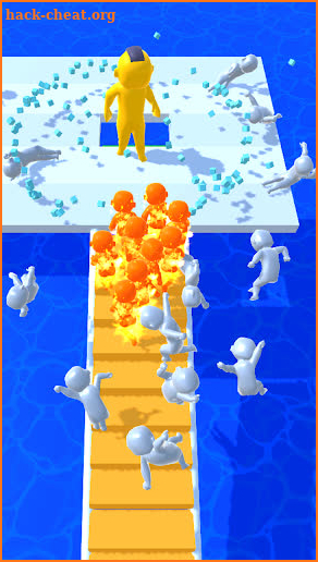 Water Burst - Superhero Run Game screenshot