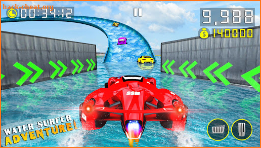 Water Car Racing Stunts 2020 screenshot