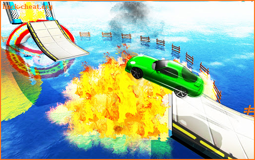 Water Car Stunt Game :  Extreme Surfer Racer screenshot