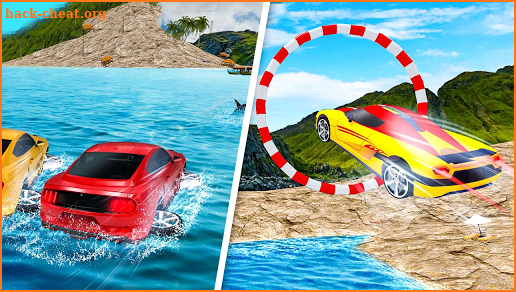Water Car Stunts screenshot