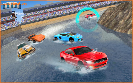 Water Car Surfer Racing Park: 3D Cars Stunt Game screenshot