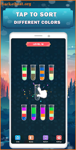 Water Color Sort Puzzle 2023 screenshot