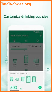 Water Drink Tracker - Water Time & Alarm screenshot