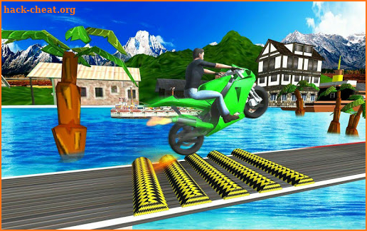 Water Games 3D: Stuntman Bike Water Stunts screenshot