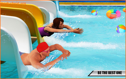 Water Games Mania 3D Water Slide Games screenshot