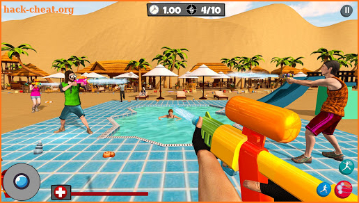 Water Gun Arena - Pool Kids Water Shooting Game screenshot